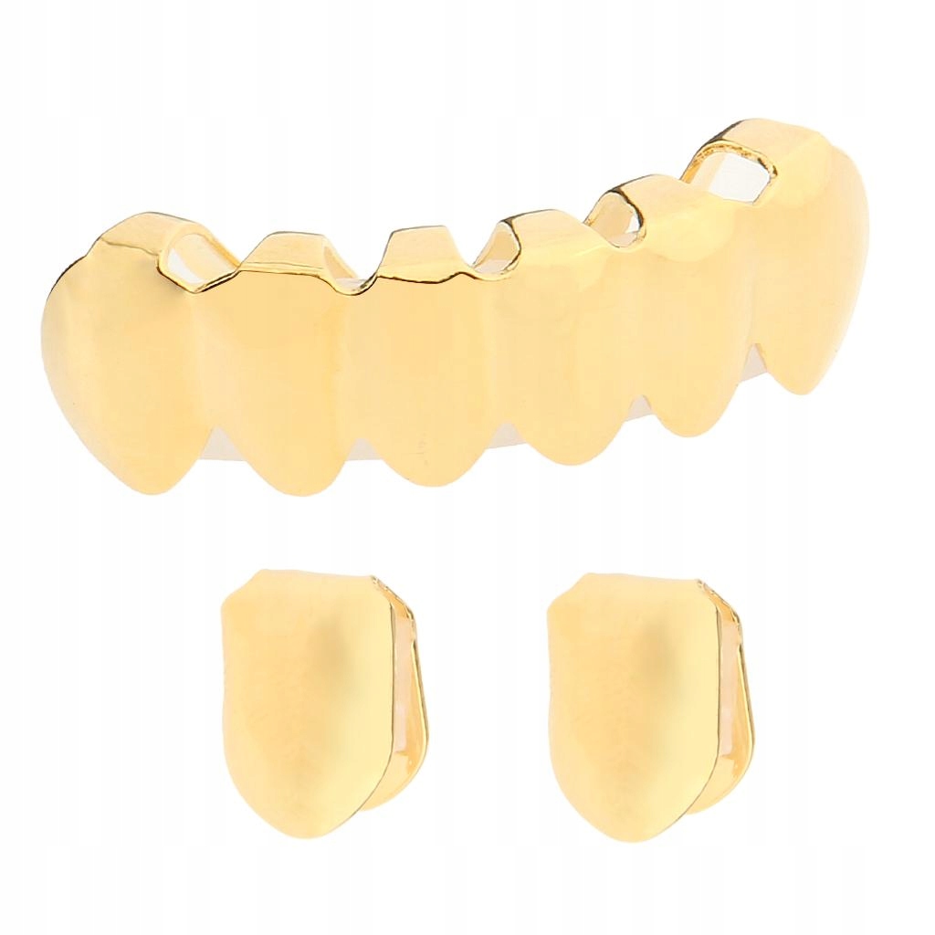 26 Spodné grily 18 Grily s uzávermi úst Bling Gold